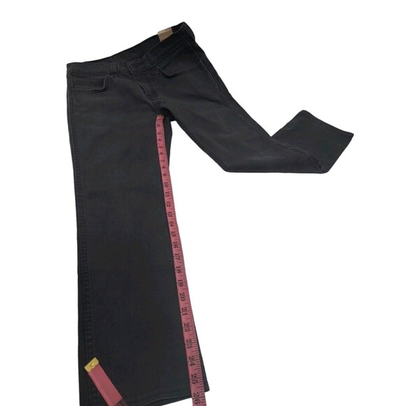 Levi's 511 Mens Junior Jeans Skinny Straight Leg Black Wash Grey Stretch 30x30 - Picture 3 of 13